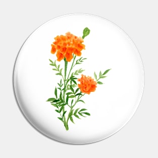 June 5th birthday flower Pin