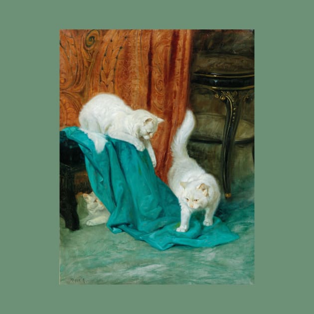 Cats Playing by Arthur Heyer by Amanda1775