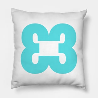 Mirrored Puzzle Design (3) Pillow