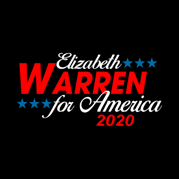 Vote Elizabeth Warren 2020 Democrat President Campaign by TeeCreations