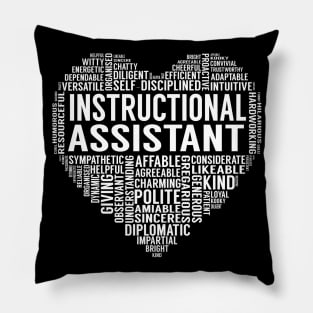 Instructional Assistant Heart Pillow