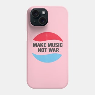 make music not war vintage style Phone Case