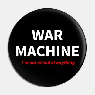 War Machine Pin