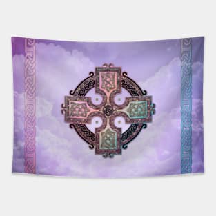 Wonderful elegant celtic cross Tapestry