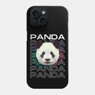 Cool Panda White Phone Case