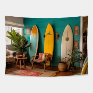 Surf Shack Summer Beach #1 Tapestry