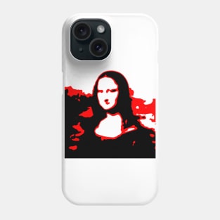 Moan Lisa Profile Phone Case