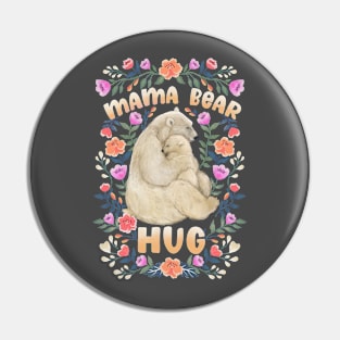 Mama Bear Hug Pin