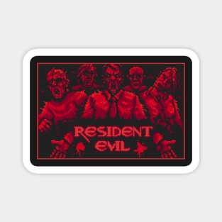 Resident Evil Pixel Art Magnet