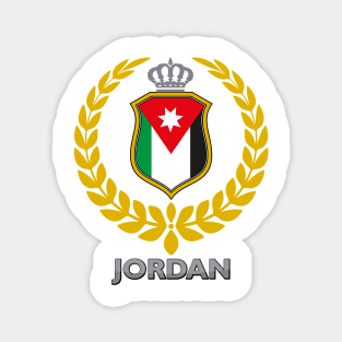 Jordan Flag Magnet