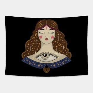 Sad to See You Fortune Teller Tapestry