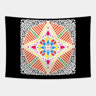 mandala etnic ornament Tapestry