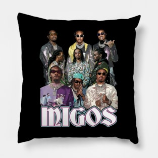 Migos Magic Transform Your Wardrobe with Rap Royalty-Inspired Tees Pillow