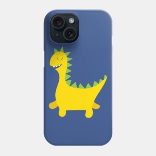 Happy Dino - cute dinosaur in a happy mood Phone Case