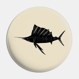 Sail Fish lurking Pin