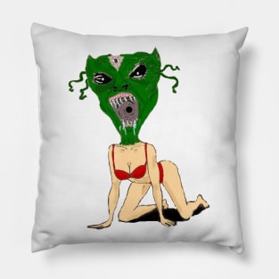 Alien Imposer Pillow