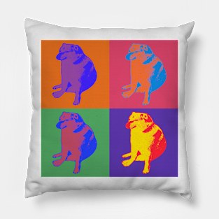 Cheems Pop Art Pillow