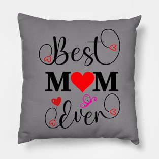 “Mom The Heartbeat of Our Home” Pillow