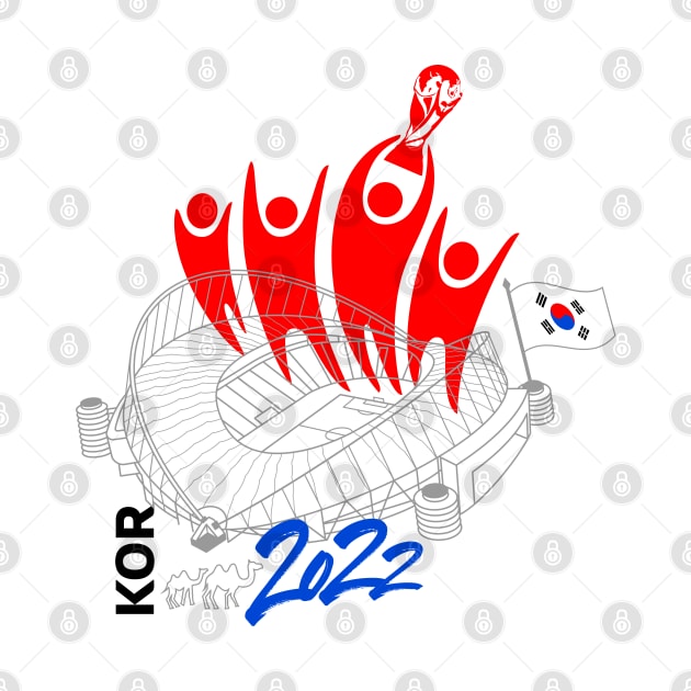 Korea World Cup Soccer 2022 by DesignOfNations