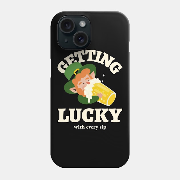 leprechaun st paddys day Phone Case by Tip Top Tee's