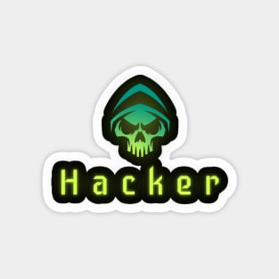 Hacker - Cyber Security Magnet