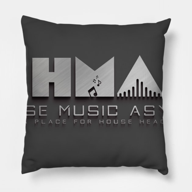 House Music Asylum Pillow by House Music Asylum