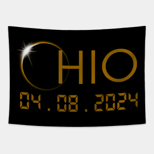 State Ohio Total Solar Eclipse Tapestry