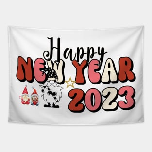 Gnome New year design Tapestry