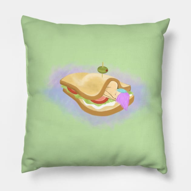 Sandwich Nap Pillow by angelavon