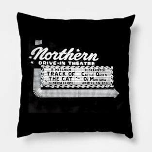 Northern Drive-In Theatre - Phoenix Arizona 1954 Pillow