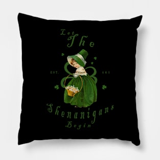 St Patrick's day Shenanigans Pillow