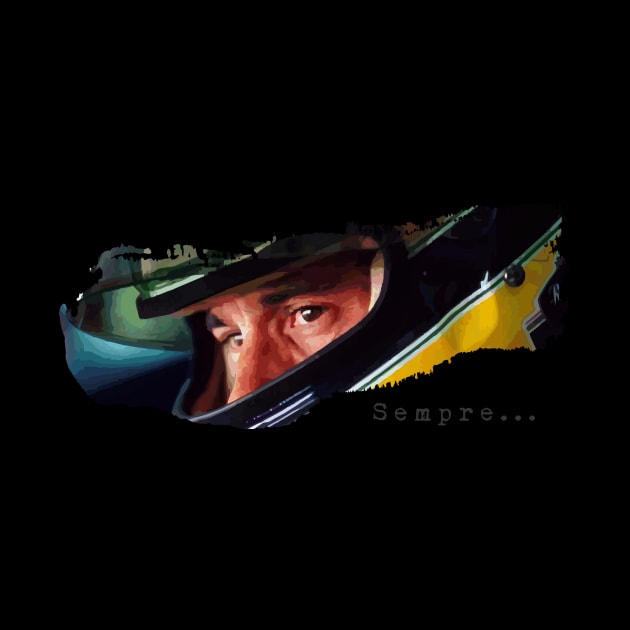 Ayrton Senna by workshop71