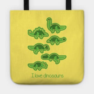 I Love Dinosaurs Tote