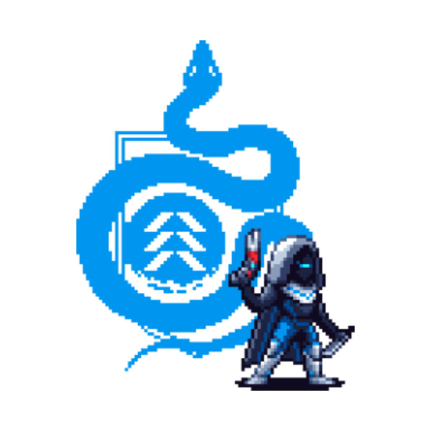 Destiny 2 Pixel Art Hunter - Destiny - T-Shirt | TeePublic