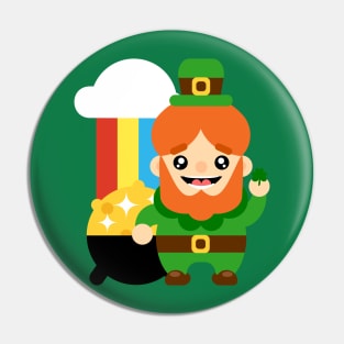 Leprechaun, St Patrick's Day, Irish Pin