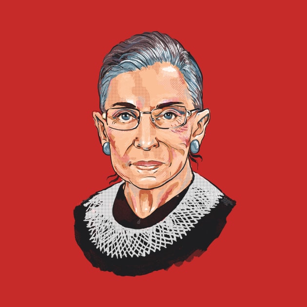 Supreme Court Justice Ruth Bader Ginsburg by pastanaut