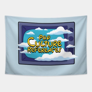 Pop Culture References Simpsons TV Tapestry