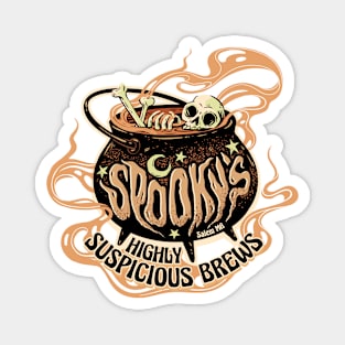 Spooky's Brews! Magnet