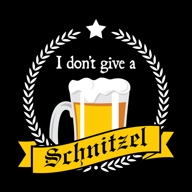 I Don't Give a Schnitzel' Cool Beer by ourwackyhome