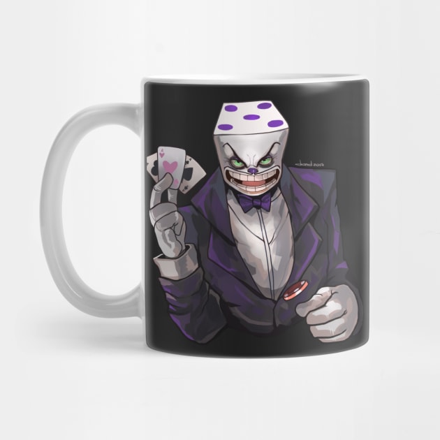 Cup Head  King Dice Vacuform Mask