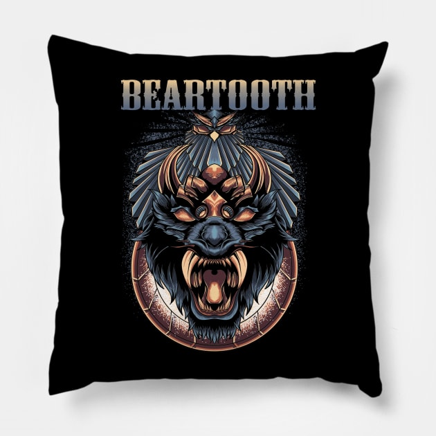 BEARTOOTH BAND Pillow by MrtimDraws