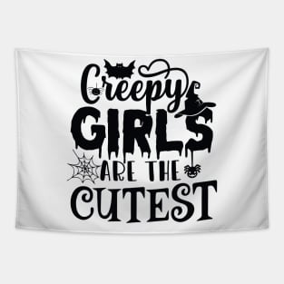 Creepy Girls Are the Cutest Tapestry