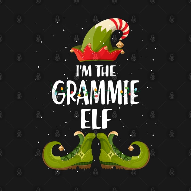 Im The Grammie Elf Shirt Matching Christmas Family Gift by intelus