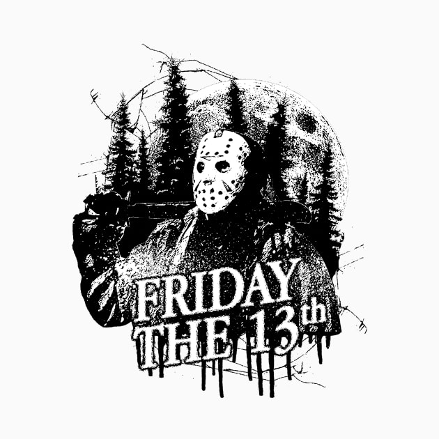 Full Moon Friday The 13th by CatharsisApparel