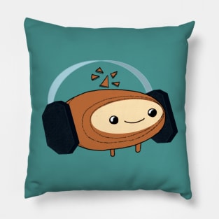 Baby Nut With Headphones Pillow