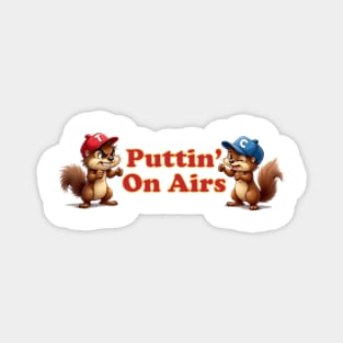 POA Squirrel Brothers Magnet