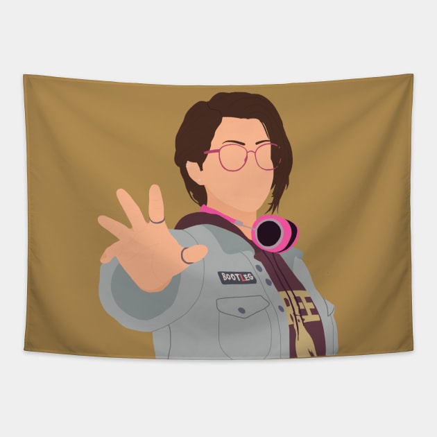 Life is Strange 3 True Colors Alex Chen Fanart Tapestry by senaeksi