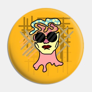 art woman Pin