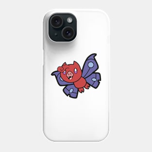 Red MothBat Phone Case