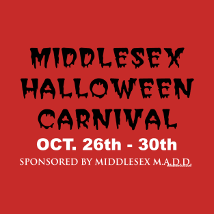 Middlesex Halloween Carnival T-Shirt